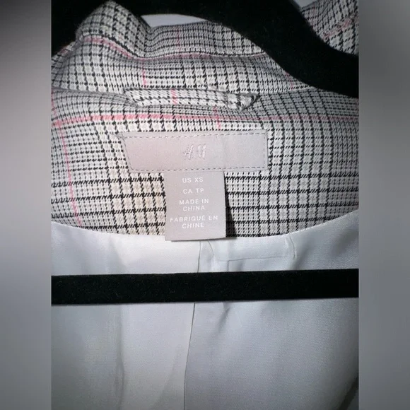 H&M Plaid Blazer - Picture 4 of 6